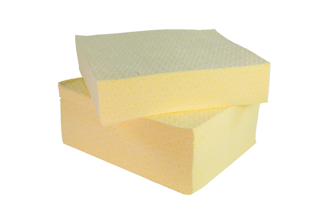 CP211-H - Tamponi assorbenti industriali per prodotti chimici | Spessore doppio | Rinforzo singolo | 85 litri/confezione