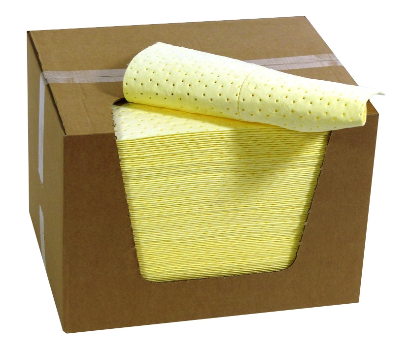 CP201-H - Tamponi assorbenti industriali per prodotti chimici | Spessore doppio | 87 litri/confezione