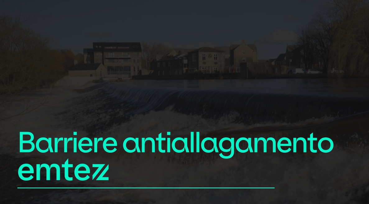 Carica il video: Presentazione delle barriere antiallagamento Emtez
